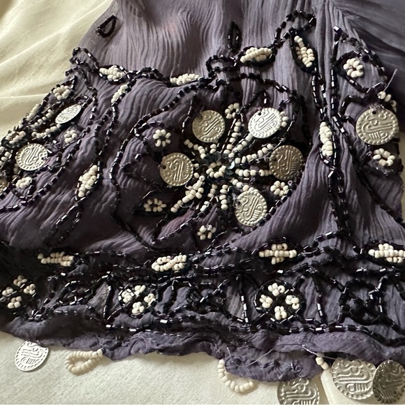 Free People elegant embroidered top - Picture 2 of 15